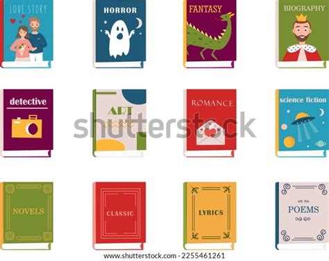 Genre Books Library Images Stock Photos Vectors Shutterstock