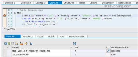 Abap 740 Table Expressions To Read And Modify Itab Line