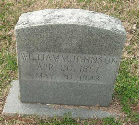 William Mclemore “judge” Johnson 1887 1943 Find A Grave Memorial