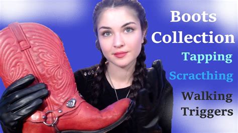 Asmr Boots Collection Walking Triggers Tapping Scratching