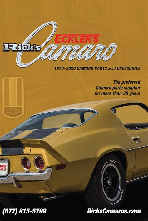 Free Catalog Eckler’s Chevelle 2024 Cars and Accessories Mail Order Request