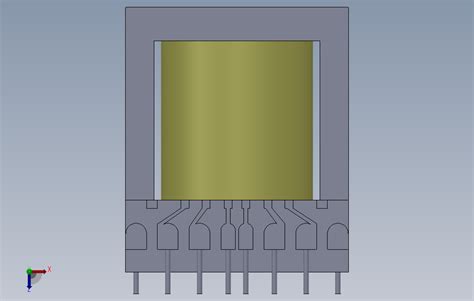 单相变压器模型solidworks 2010模型图纸下载 懒石网