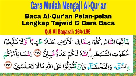 Mudah Belajar Mengaji Quran Pelan Khusus Lansia Terbata Bata Full