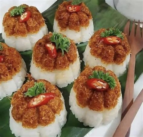 Wow Resep Ketan Serundeng Kelapa Pedas Manis Gurih Yang Bikin Lidah