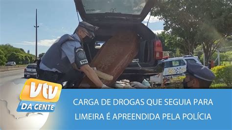 Carga De Drogas Que Seguia Para Cidade De Limeira Apreendida Pela