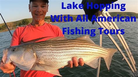 Lake Hopping With All American Fishing Tours Catching Stripers White