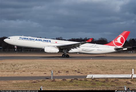 TC JNK Turkish Airlines Airbus A330 343 Photo By Timo Soyke Eddh