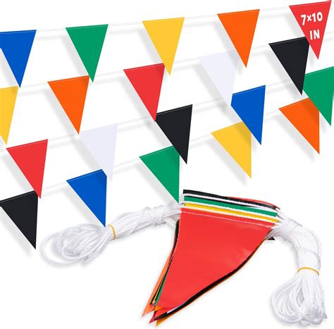 Amazon Pennant Safety Flags Flagging Banner Warning Flags