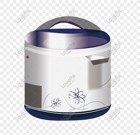 Hand Drawn Home Appliance Rice Cooker Illustration Rice Cooker Hand