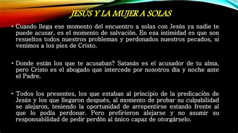 Jesus Y La Mujer Adultera PPT