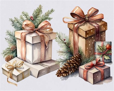 Christmas Gifts Clip Art Christmas Clip Art Gift Boxes Clip Art