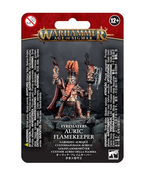 Warhammer Age Of Sigmar Fyreslayers Auric Flamekeeper Discount