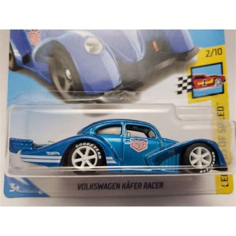 Carrinho Estilo Hot Wheels Vw Kafer Racer Fusca Hw Contoured Shopee Brasil