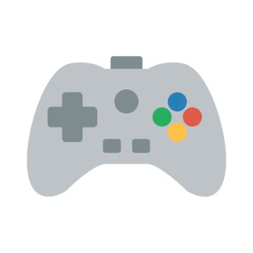 Gamepad Flat Icon Vector Controller Electronics Game Png And Vector