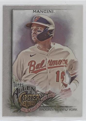 Topps Allen Ginter Hot Box Silver Portrait Trey Mancini EBay