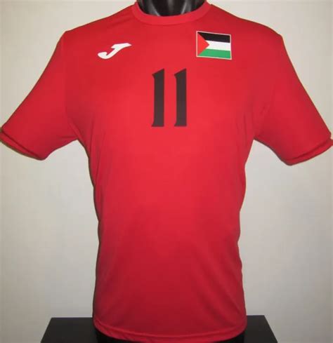 MAGLIA CALCIO CASA Squadra Nazionale Palestinese Joma O DABBAGH 11