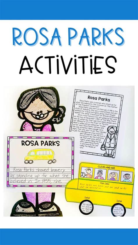 Rosa Parks Activities for Kids