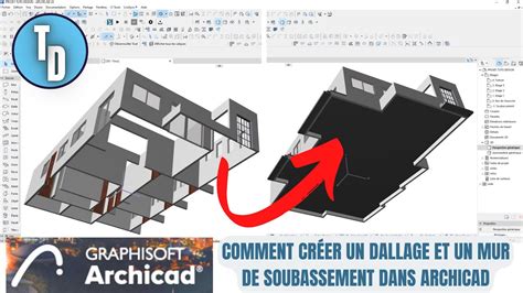 CrÉer Facilement Un Dallage Et Un Mur De Soubassement Dans Archicad