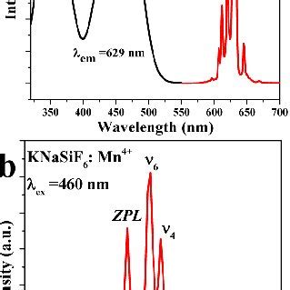 A Photoluminescence Pl And Ple Spectra Of Knasif Mn B Pl