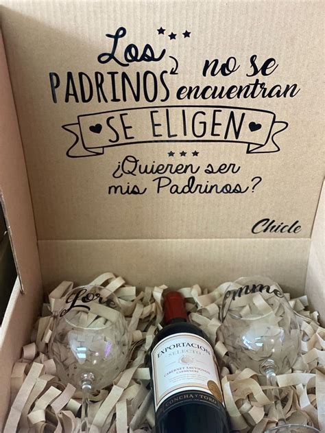 Caja Para Padrinos