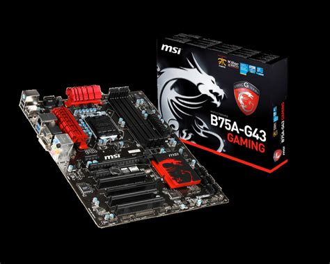 Chiếc mainboard MSI B75A G43 Gaming tầm trung với những tính năng ổn định