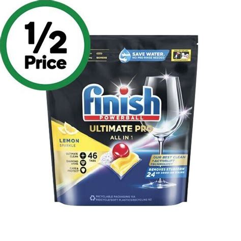 Finish Ultimate Pro Dishwasher Tablets Pk Offer At Woolworths