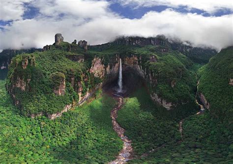 Salto Angel La Cascata Più Alta Del Mondo Venezuela