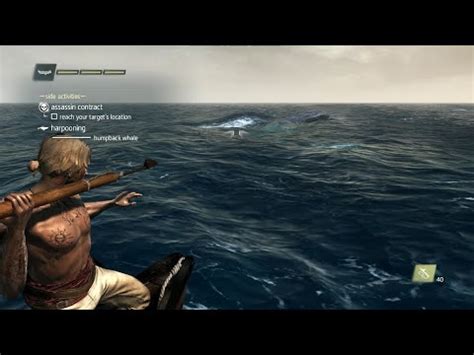 Assasin S Creed Black Flag Whale Hunting Gameplay Walkthrough Youtube