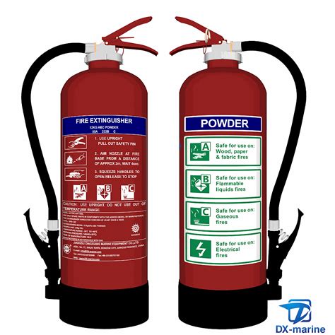 Fire Extinguisher RPD 12C PowderMED DX Marine