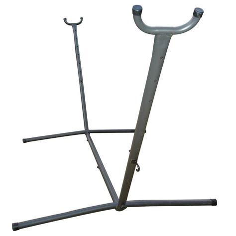 Vivere 9 Ft Steel Universal Hammock Stand In Charcoal Uhs9 Cha The