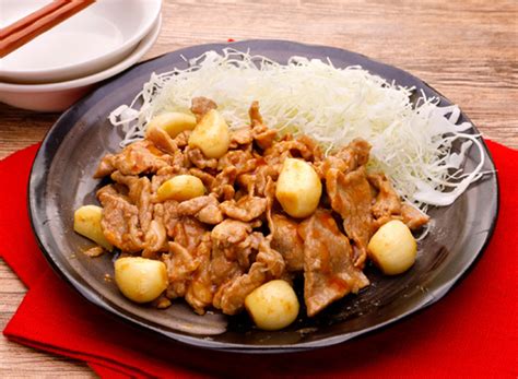 豚肉とごろっとにんにくの生姜焼 おすすめレシピ モランボン