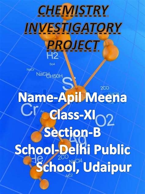 Chemistry Investigatory Project For Everyone