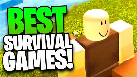 10 Of The Best Survival Games In Roblox 2020 Roblox Survival Games Youtube