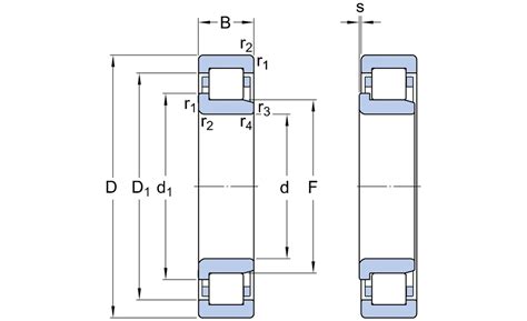 Skf Einreihige Zylinderrollenlager Baureihe Nj