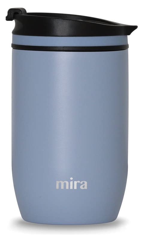 MIRA Coffee Travel Mug Insulated Stainless Steel Thermos Cup Screw Lid