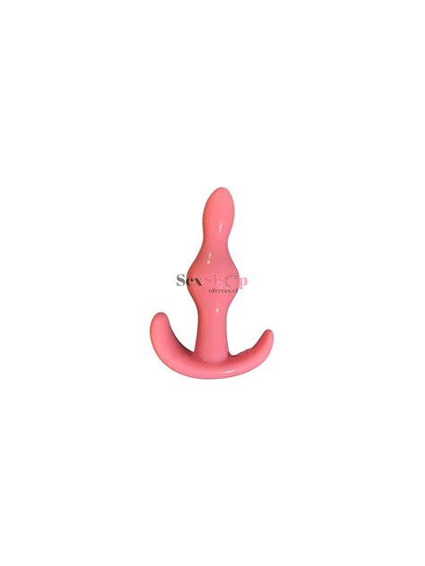 Mini Plug Anal De Silicona Sex Shop Ofertas Color Rosa