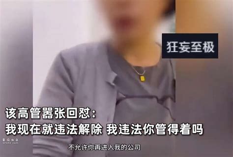 违法开除的hr女高管狠话应验当事人真找不到工作了