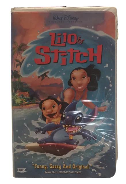 Disney Lilo And Stitch Vhs Clamshell Case Disney Movie Pre Owned