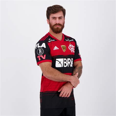 Camisa Adidas Flamengo I Patch Libertadores Futfanatics