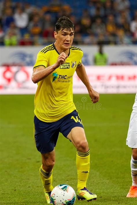 Eldor Shomurodov Controls The Ball FC Rostov