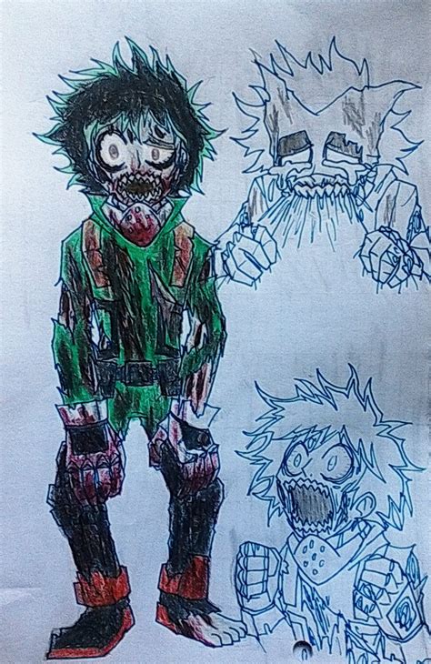 Bnha Zombie Deku By Rogelis On Deviantart