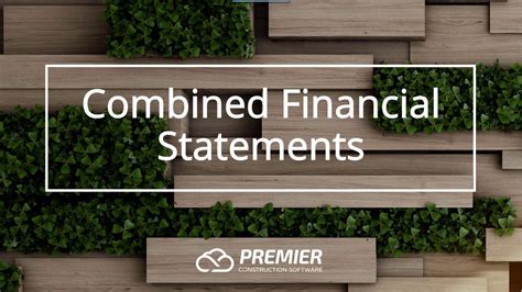 Combined Financial Statements YouTube