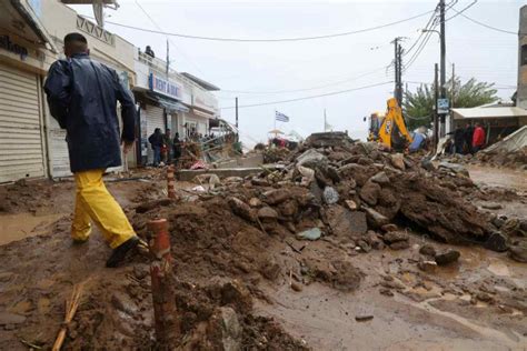 Gismeteo Insula Creta Este Afectat De Inunda Ii Puternice Fenomene