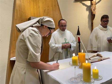 Anabel Beneyto Profesa Sus Votos Perpetuos Religiosas Pureza De Mar A