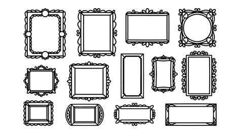 Vintage Frame Drawing