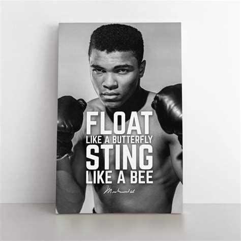 Muhammad Ali Inspirational Quotes Muhammad Ali Poster Etsy