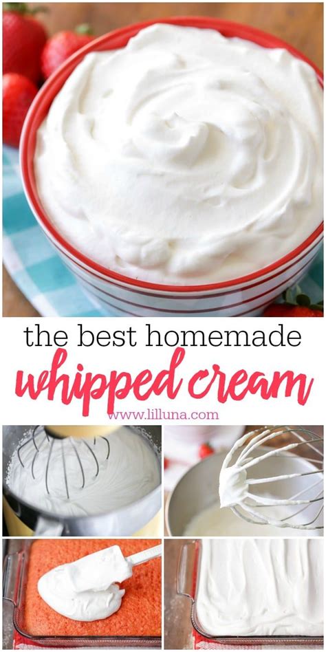 How To Make Delicious Homemade Whipped Cream This Simple Recipe Requires Just 3 Ingredients A