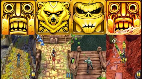 Temple Run 2 Sky Summit Vs Spirit Run Vs Zombie Run HD Vs Temple Run 2