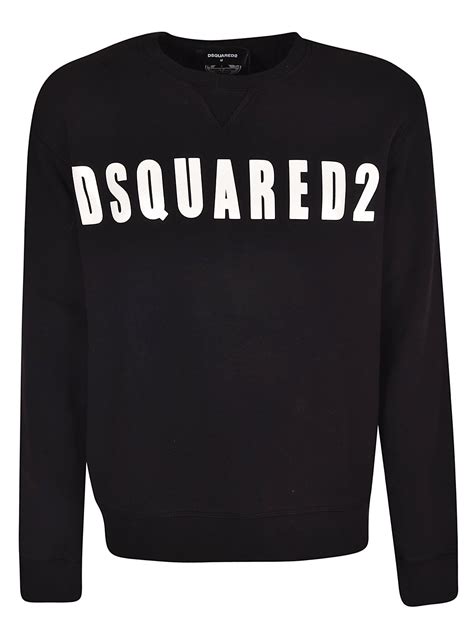 Dsquared2 Logo Sweatshirt ModeSens Sweatshirts Dsquared2 Black