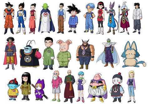 Personajes De Dragon Ball Z Y Sus Nombres En Español Imagui